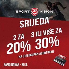Sport Vision <br/> srijeda